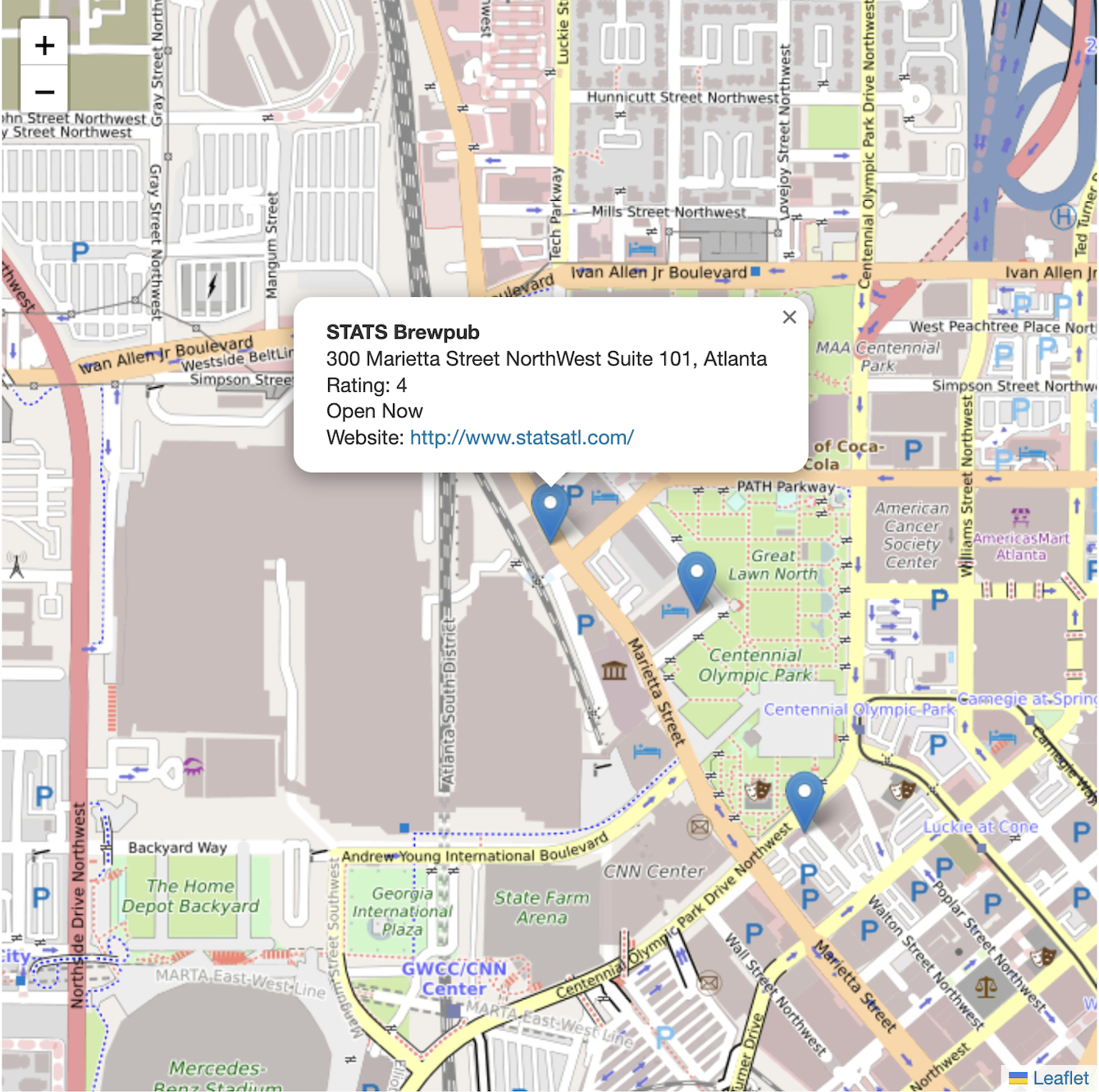 LocoSearch screenshot